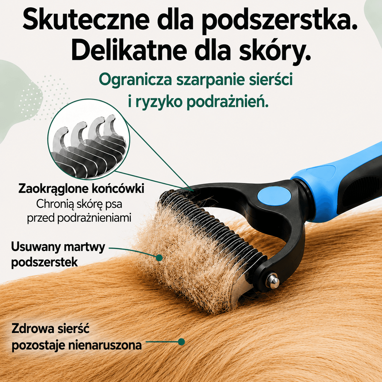 Furvo - profesjonalny trymer ograniczający linienie psów
