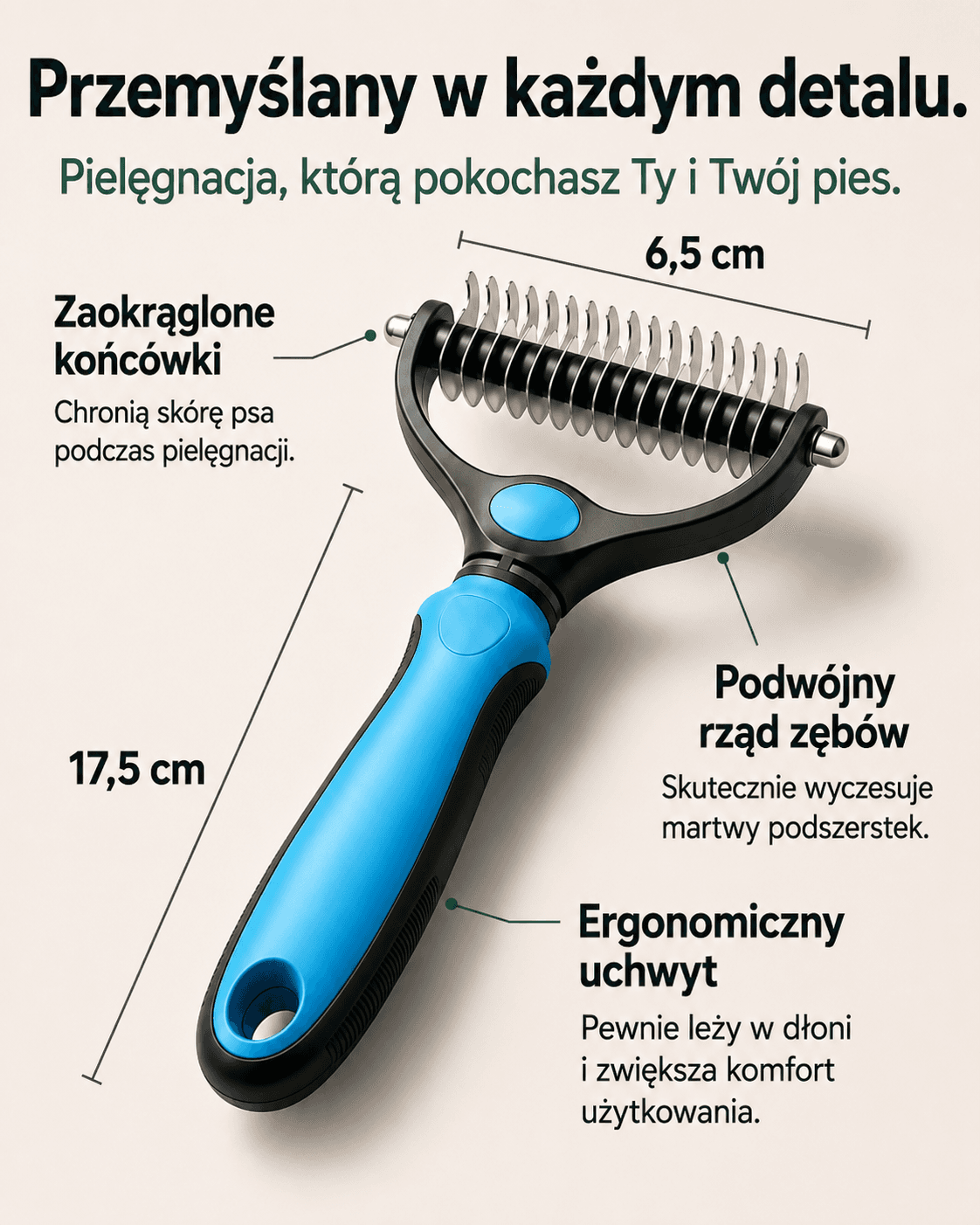 Furvo - profesjonalny trymer ograniczający linienie psów